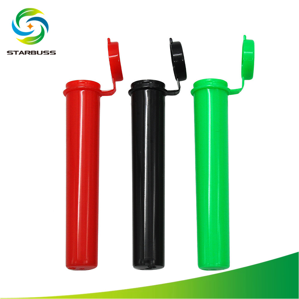 94MM Waterproof Airtight Plastic Bottle Tube Doob Vial Smell Proof Odor Herb/Spice Container Storage Case Color Random