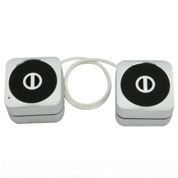 Aluminum Skype Portable Bluetooth Speaker / Loudspeaker For Galaxy S4 , Laptop