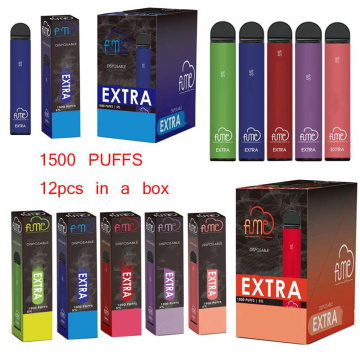 Dispositif de vape jetable FUME EXTRA 6ML 850MAH