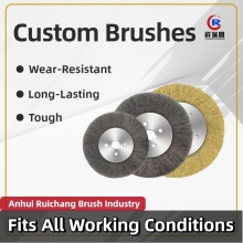 Parallel Steel Wire Wheels for Flat Grinding