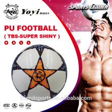 new super shiny leather football
