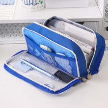 Big Capacity TPU Polyester Multi-function Pencil Case
