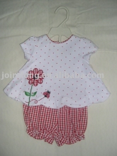 100% cotton baby suit