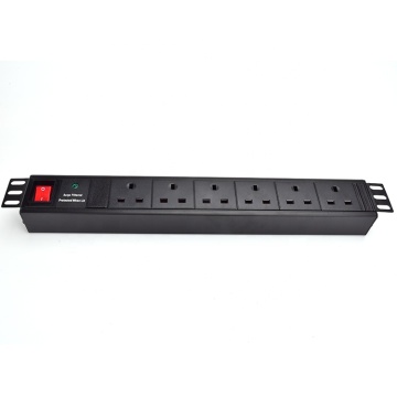 6way PDU UK Surge Protector PDU Socket
