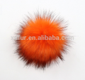 boule de fausse fourrure de haute qualité faux pompon de boule de fourrure de raton laveur