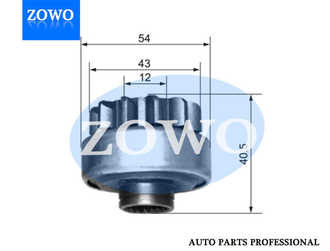 54 169 Starter Bendix 11t Bosch