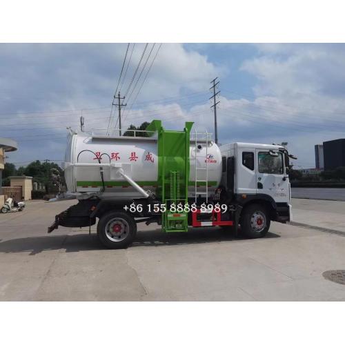 Dongfeng côté chargement de cuisine camion à ordures