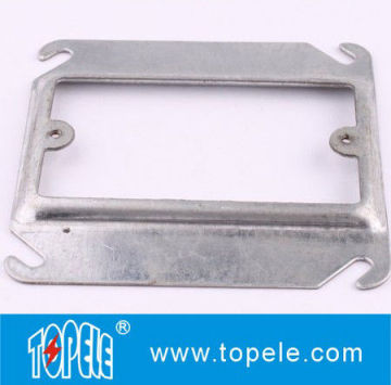 Electrical Boxes And Covers Square / Rectangular Galvanized Steel Raised Emt Conduit Box Covers