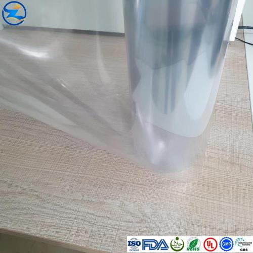 Rolos de PVC de termoformagem clara rígidos para pacote de alimentos/médicos