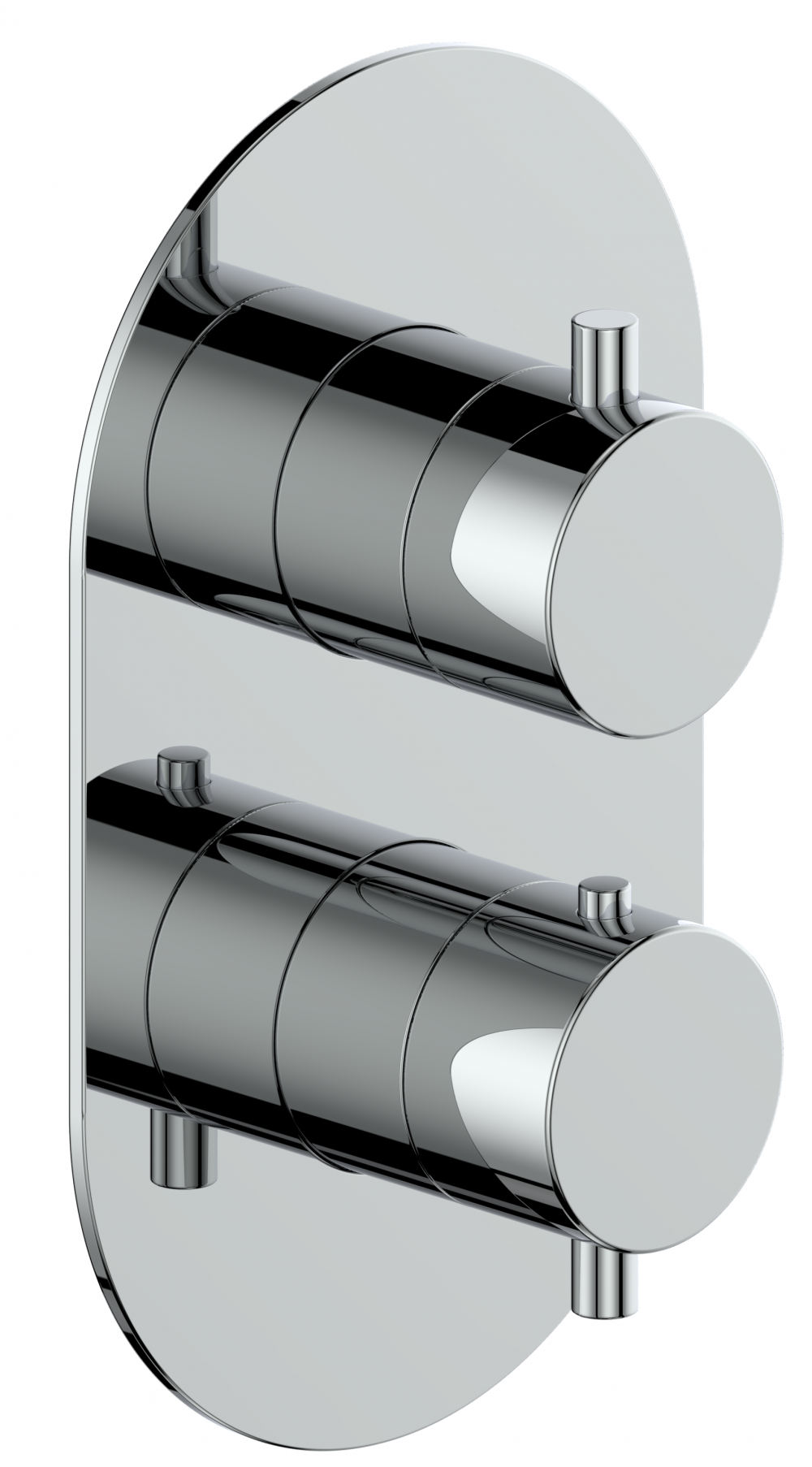 Concealed Thermostatic Mixer with 2-way Diverter