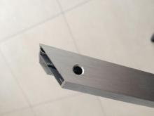 Aluminum photoframe profile