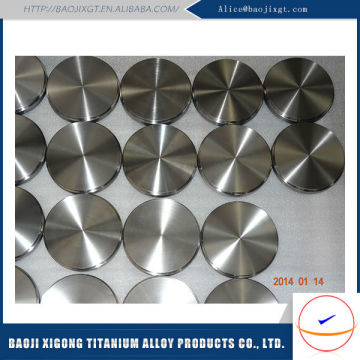 Factory price titanium plate target