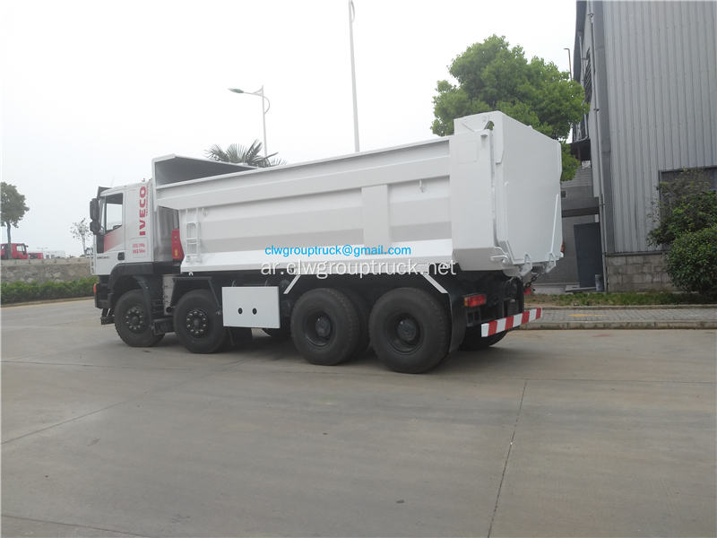 Saic hongyan 8x4 heavy dumper