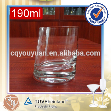 custom handmade blown restaurant drinking glass sets 190ml handmade drinking glasses