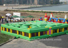 Giant inflatable amusement park for chilren large Inflatable Maze,PVC inflatable labyrinth sale