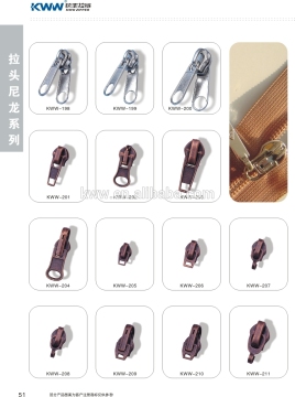 sliders for zippers key locking zipper sliders zipper accessories