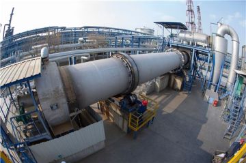 Hazardous waste rotary kiln incinerator