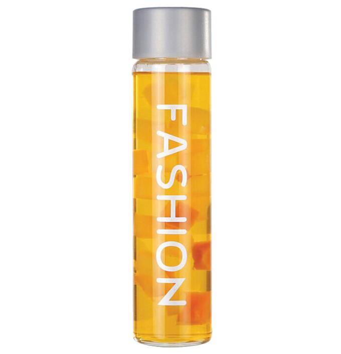 Wholesale High Quality Fruit Juice Glass Water Bottle With Thread Lid