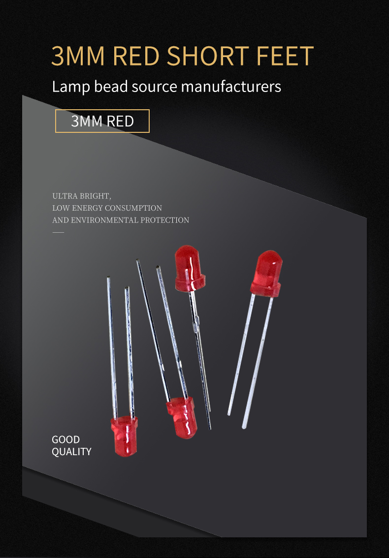 3 mm rojo 01 3mm Red 01