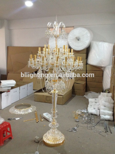 Big size baccarat crystal chandelier floor lamp