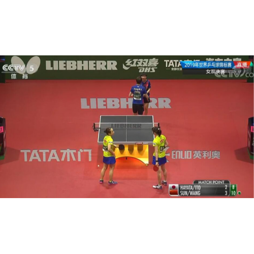 Uitstekende tafeltennisvloeren en tapijten met ITTF