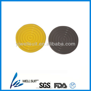 Food grade silicone round shape coaster