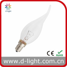Cal35 Incandescent Tailed Candle Bulb