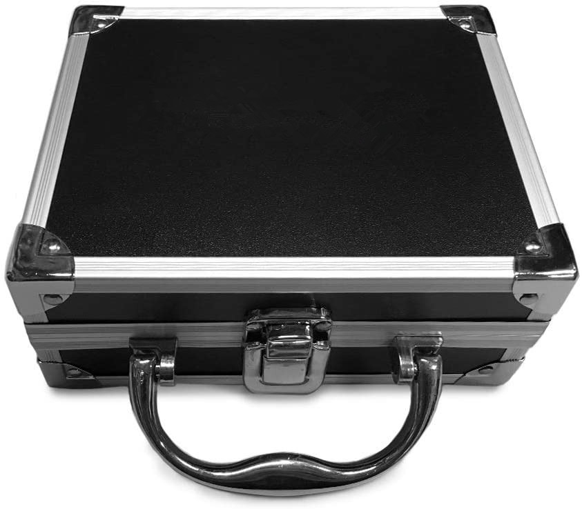 Professional Manufacturing Black Aluminum Carrying Case Portable Brief Case Aluminum Tools Storage Custom Aluminum Case