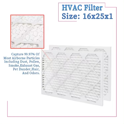 Özelleştirilmiş Amazon Sıcak Satış 16x25x1 25x20x1 MERV8 11 Pileli HVAC AC Fırınları Hava Filtreleri Customized Amazon hot sale 16x25x1 25x20x1 MERV8 11 Pleated HVAC AC Furnaces Air Filters