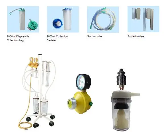 Vacuum Regulator with Suction Bottle