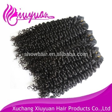 Cheap Kinky Hair Weave Peruvian Hair Kinky Curls Sew In Hair Weave