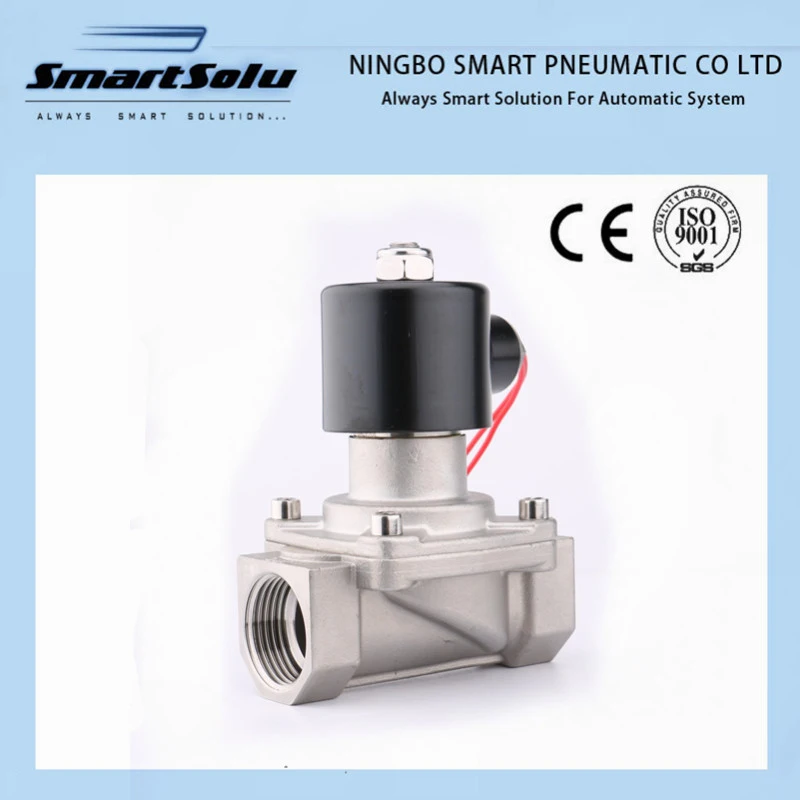 New Product Stainless Steel High Temperature High Pressure Solenoid Valve