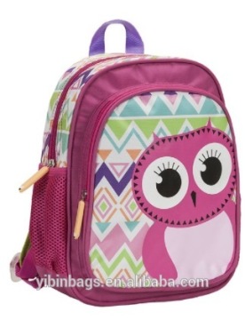 Children School bBackpack, Middle School backpack, Minion School Backpack Owl