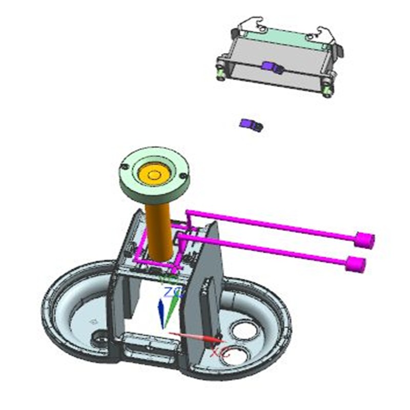 Molde de injeção de eletrodomésticos de precisão 28 Precision home appliance injection mold 28