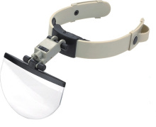 LED Head Magnifier Loupe with Light