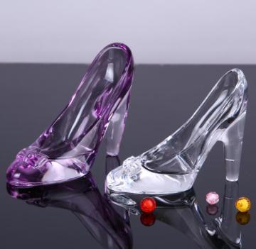 Decorative Glass Slippers For Wedding
