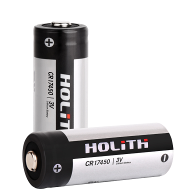 Cylindrical lithium battery CR17450 3.0V 2400mah