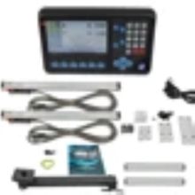 DITRON DRO Digital Readout Monitor with 4-Axis Linear Glass Scale and 2-Axis Encoder for Lathe and Milling Machine