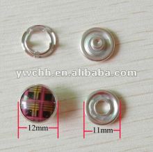 Printing pearl 5 prng snap button for clothes