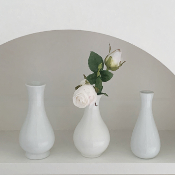 Charming Handcrafted Boho-Chic Ceramic Vase for Fresh/Dry Flowers
