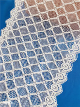 Nylon Spandex Stretch Wide Lace Fabric for Lingerie