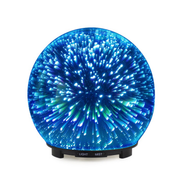 New Design Round 3D Glass Essential Oil Diffuser