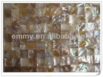 Color Intrigue chinese river shell mosaic tiles