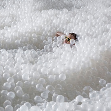 Clear Transparent White Plastic Commercial Playground Ball Pit Balls
