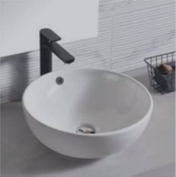 Modern Round Countertop Ceramic Washbasin