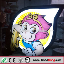 manufacture plastic embossing acrylic sign