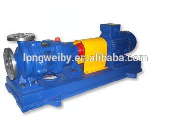 IH horizontal single stage single suction electric chemical pumps