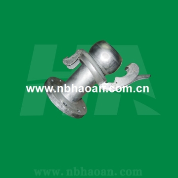 Galvanized Steel Male Bauer Coupling With Flange