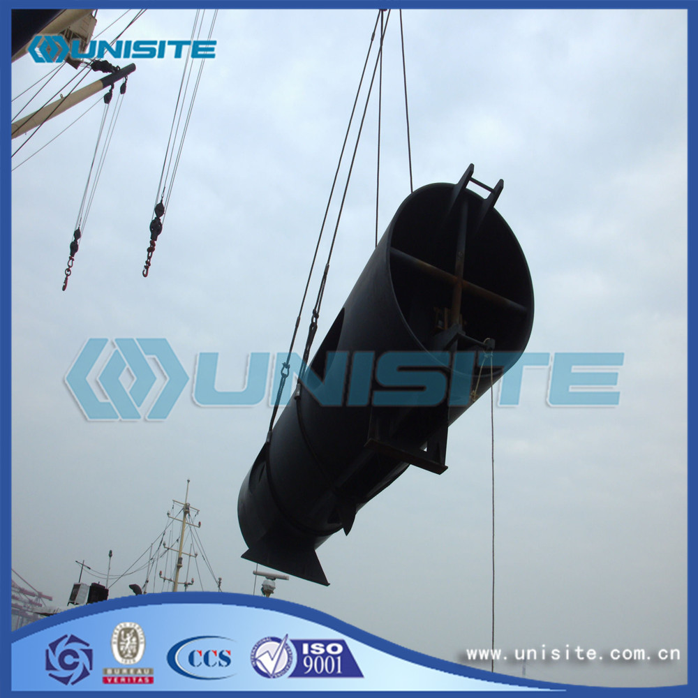 Customized steel marine boat spuds