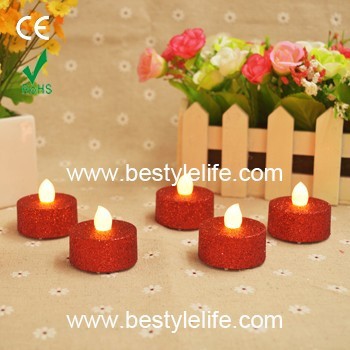 birthdayday flickering led tea light wholesale